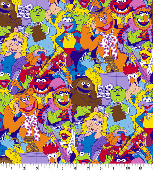Disney Muppets Cotton Fabric