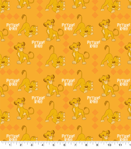 Disney Lion King Simba Cotton Fabric