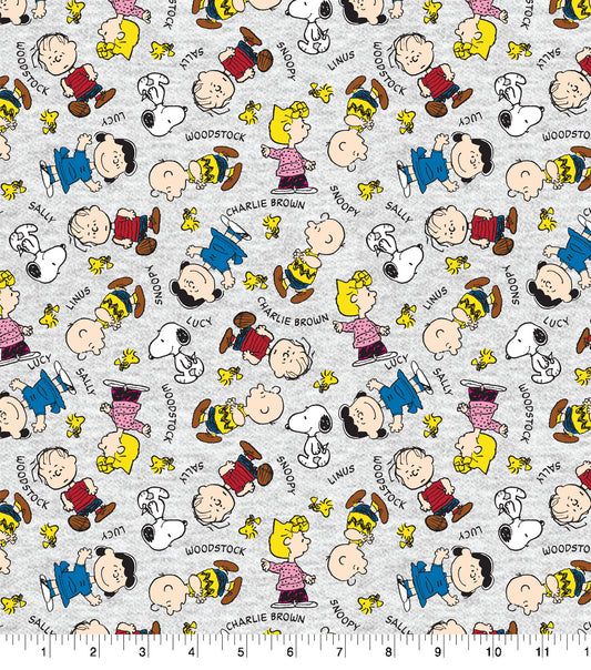 Peanuts Gang Cotton Fabric