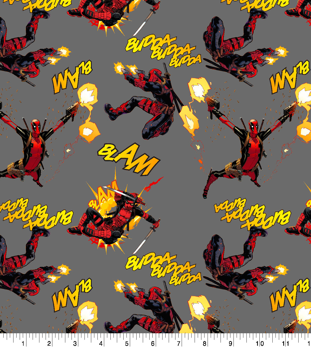 Marvel's Deadpool Power Action Fabric