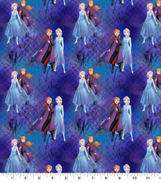 Disney Frozen A Sister's Journey Fabric