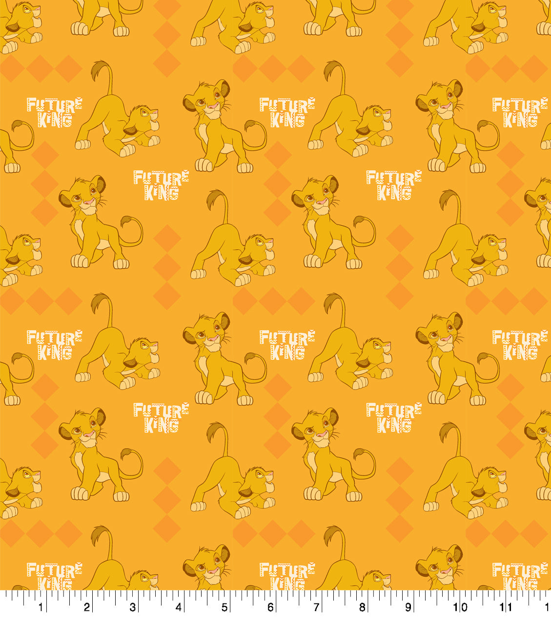 Disney Lion King Simba Cotton Fabric