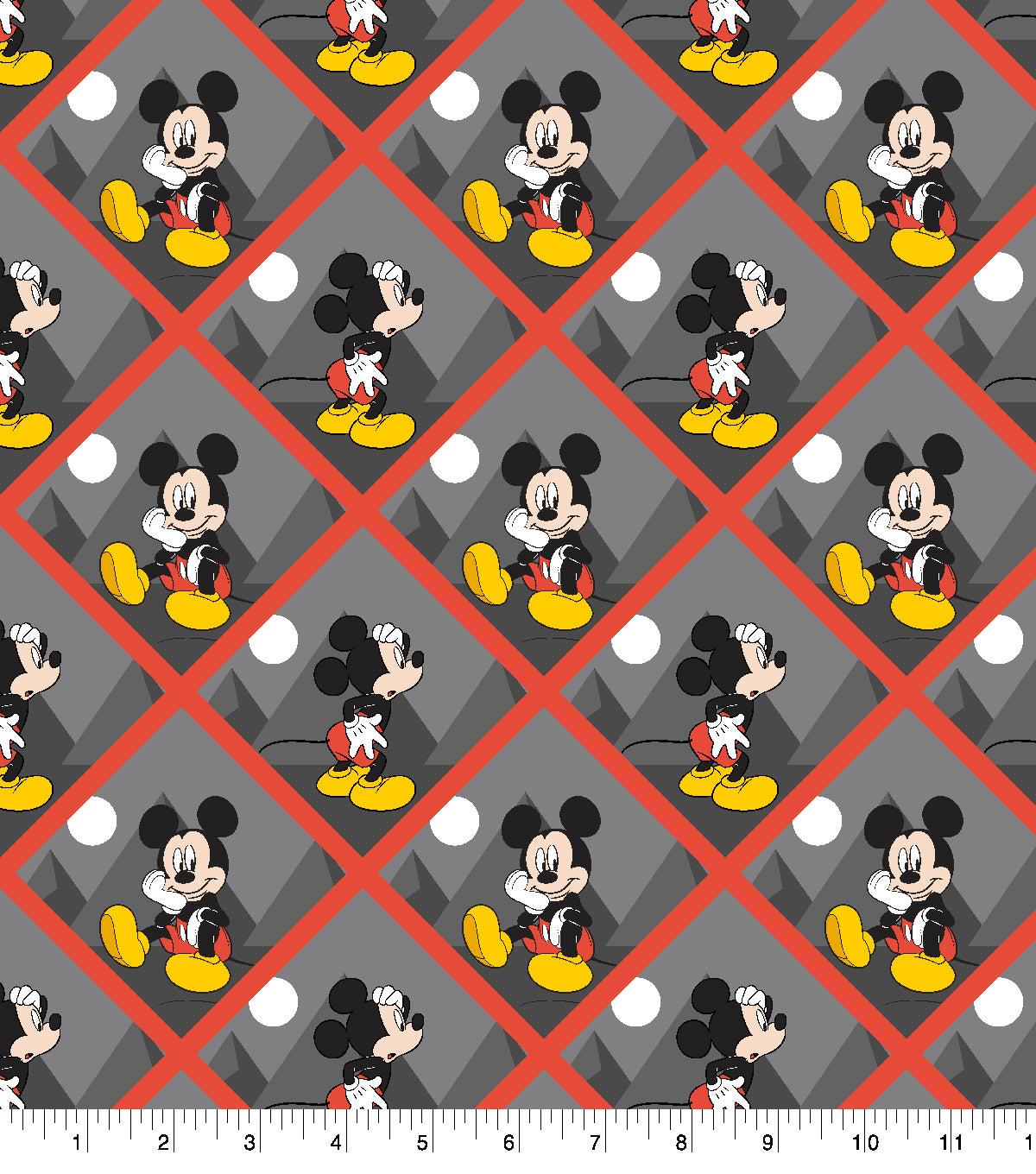 Disney Mickey Mouse Oh My! Fabric