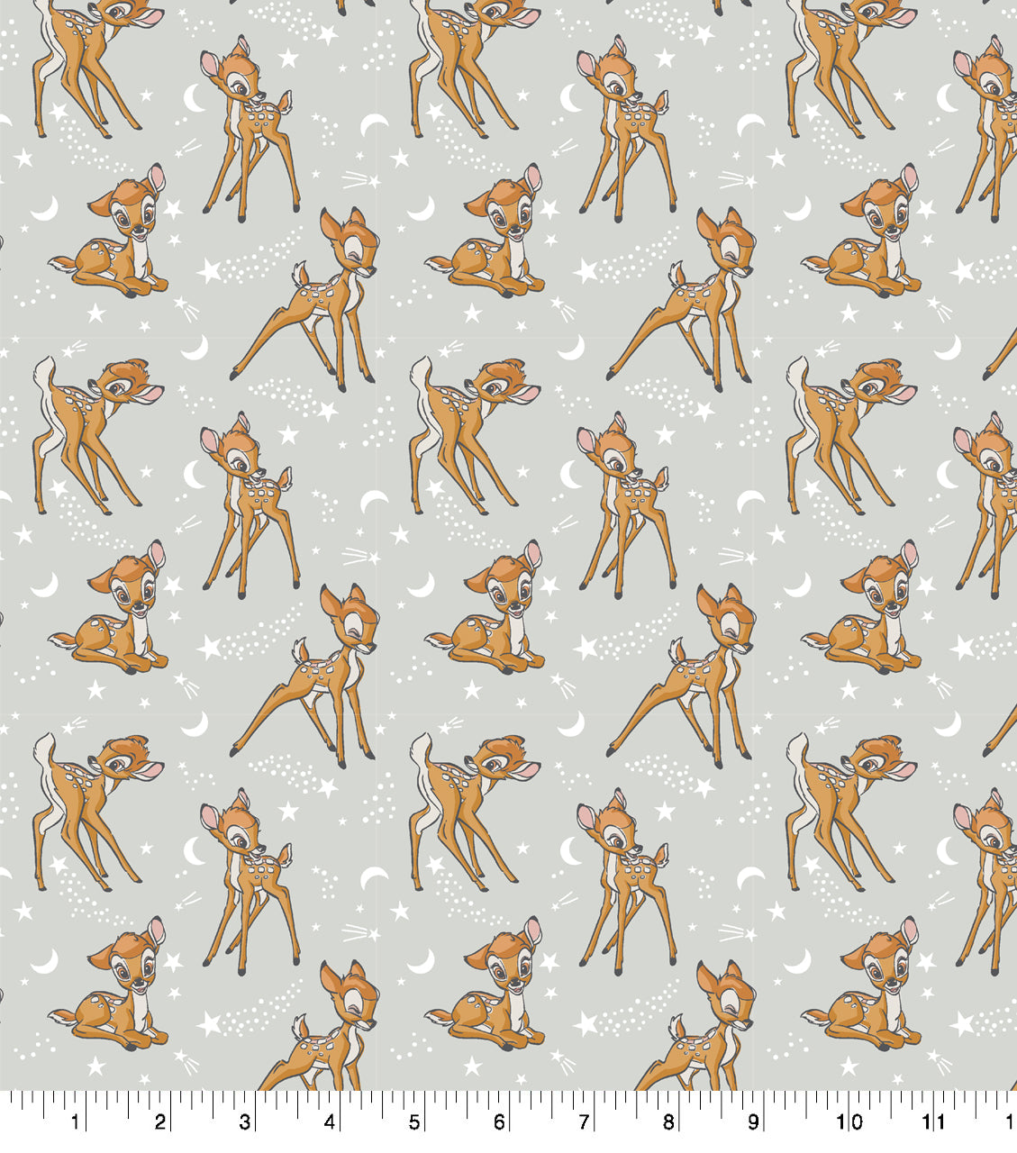 Disney Bambi Over the Moon Cotton Fabric