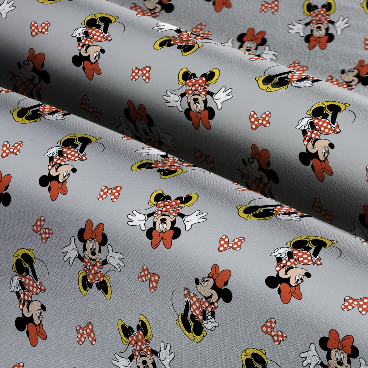 Disney Minnie Mouse Fun With Polka Dots Cotton Fabric