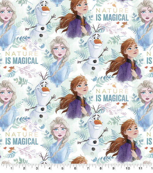 Disney Frozen Magical Nature Cotton Fabric