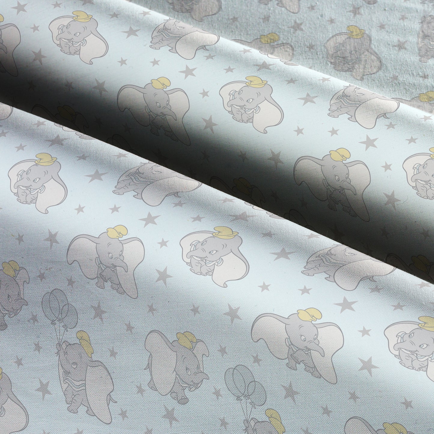 Disney Dumbo Stars Cotton Fabric