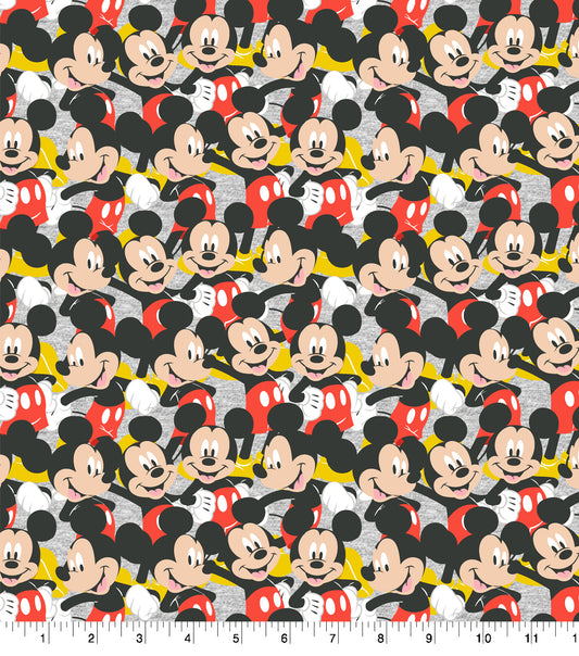 Disney Mickey Mouse Stylin Cotton Fabric