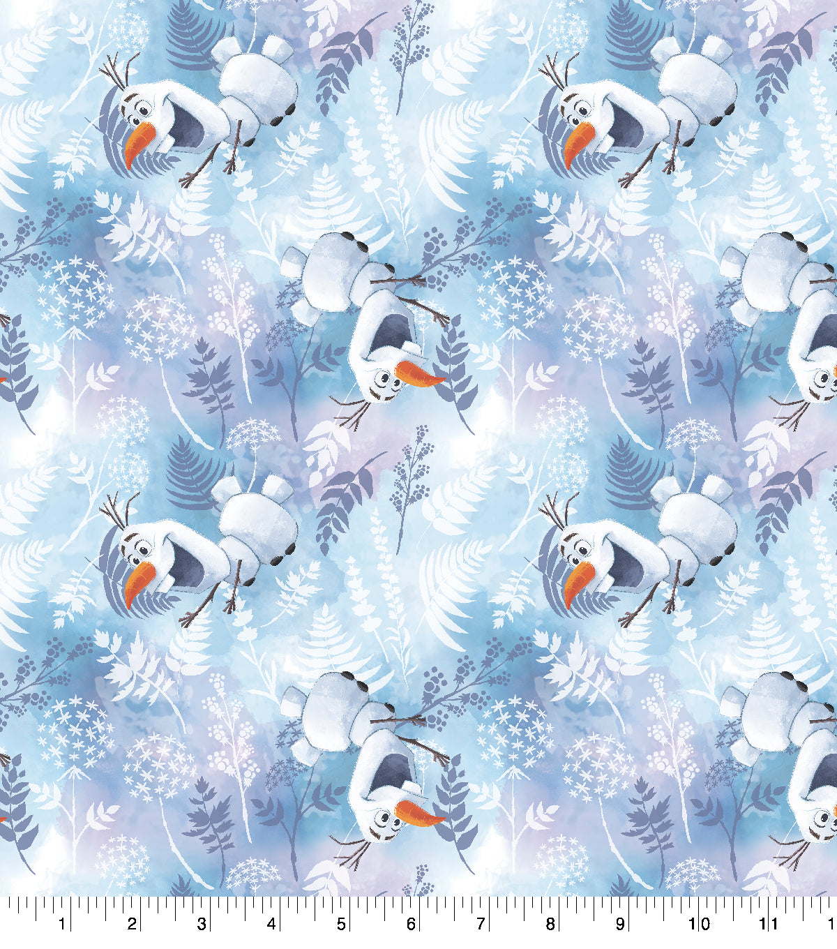 Disney Frozen Stay This Way Forever Olaf Fabric