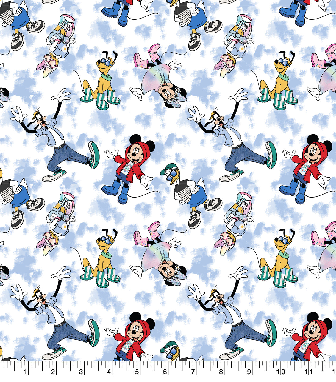 Disney Mickey Mouse & Friends Fashion Forward Fabric