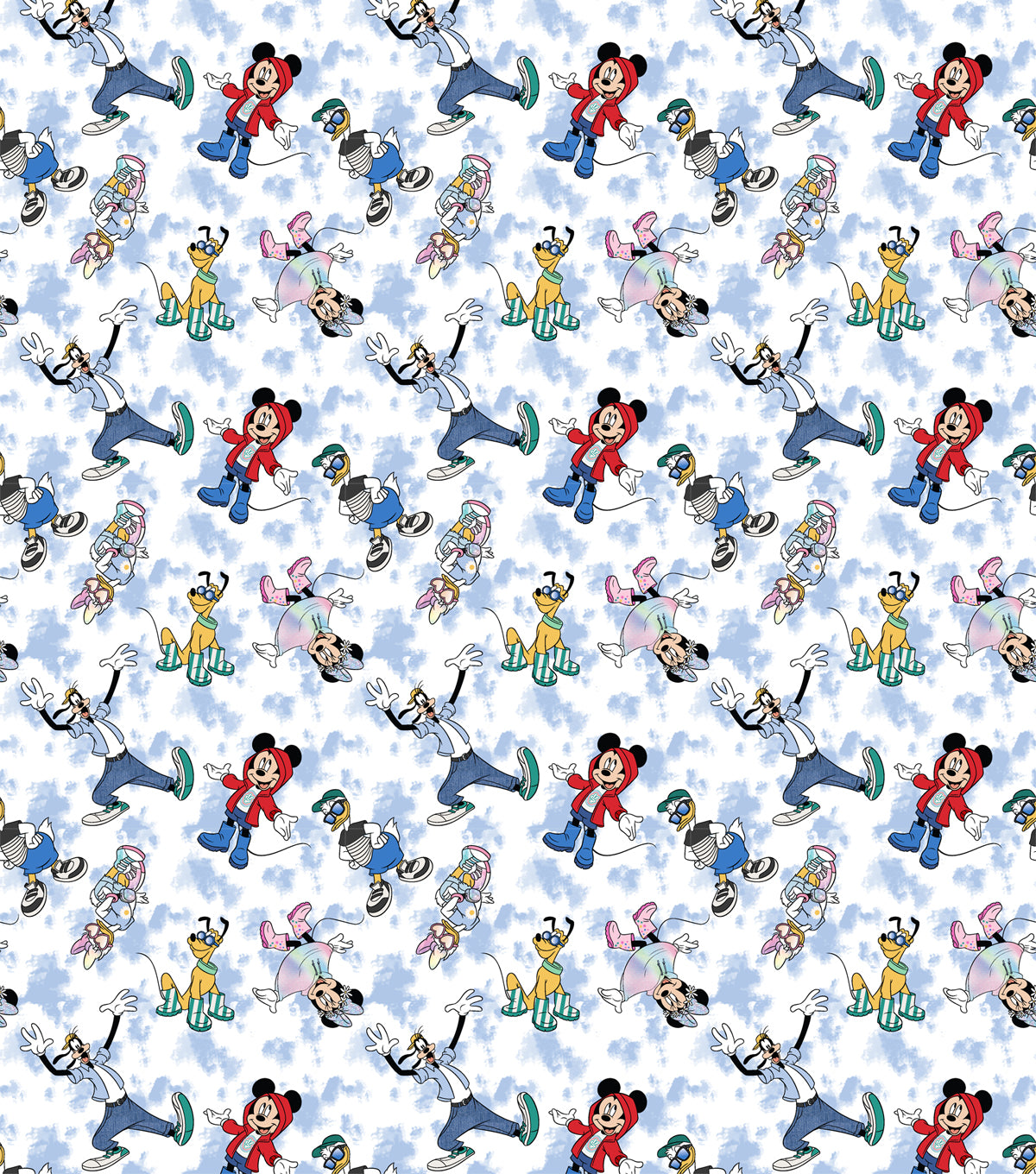 Disney Mickey Mouse & Friends Fashion Forward Fabric