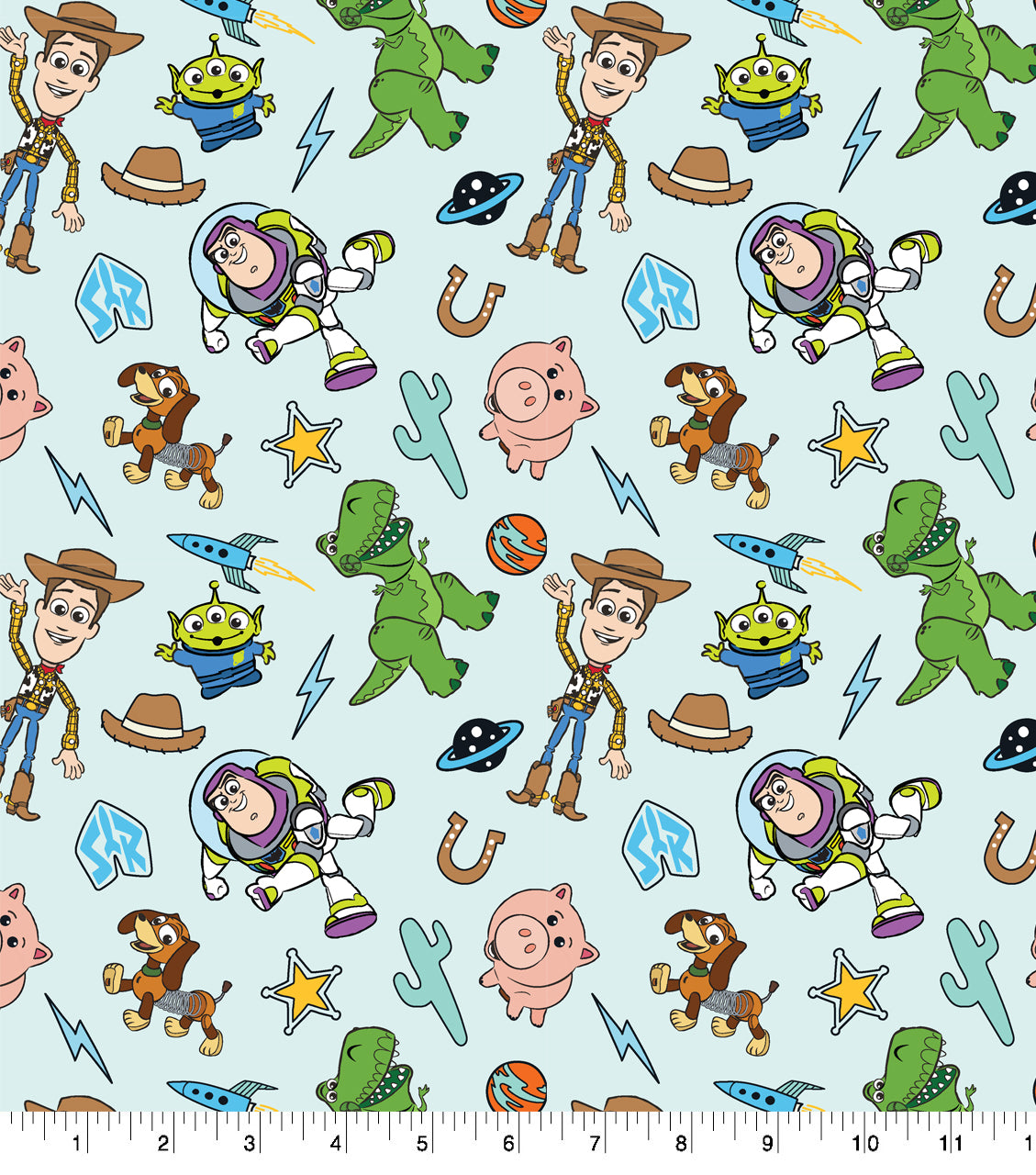 Disney & Pixar Toy Story Icons Fabric