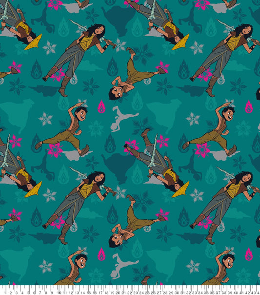 Disney Raya & the Last Dragon Boun Fabric
