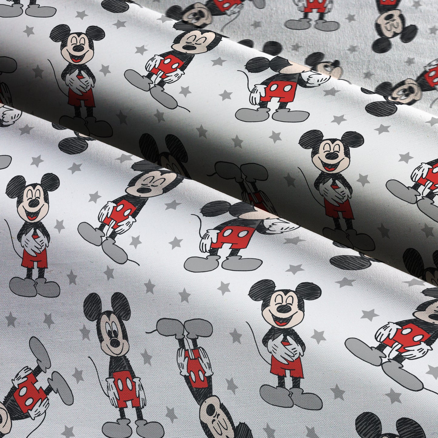 Disney Mickey Mouse Star Struck Cotton Fabric