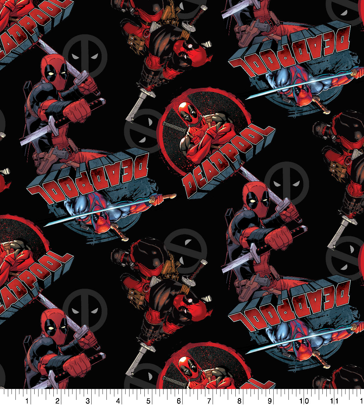 Marvel's Deadpool Character Fabric