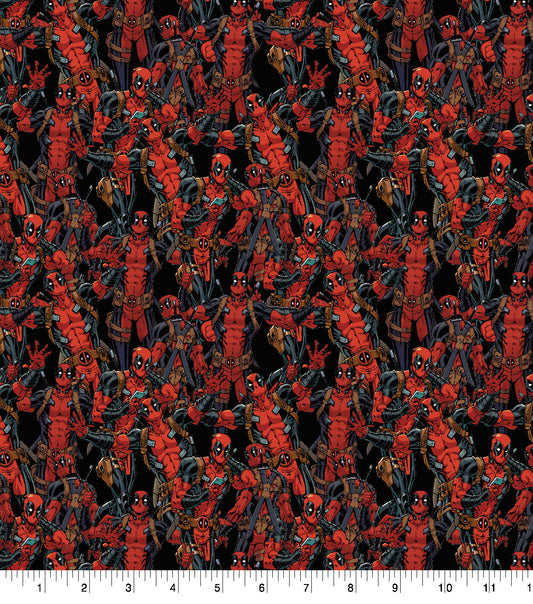 Marvel's Deadpool Character Action Fabric