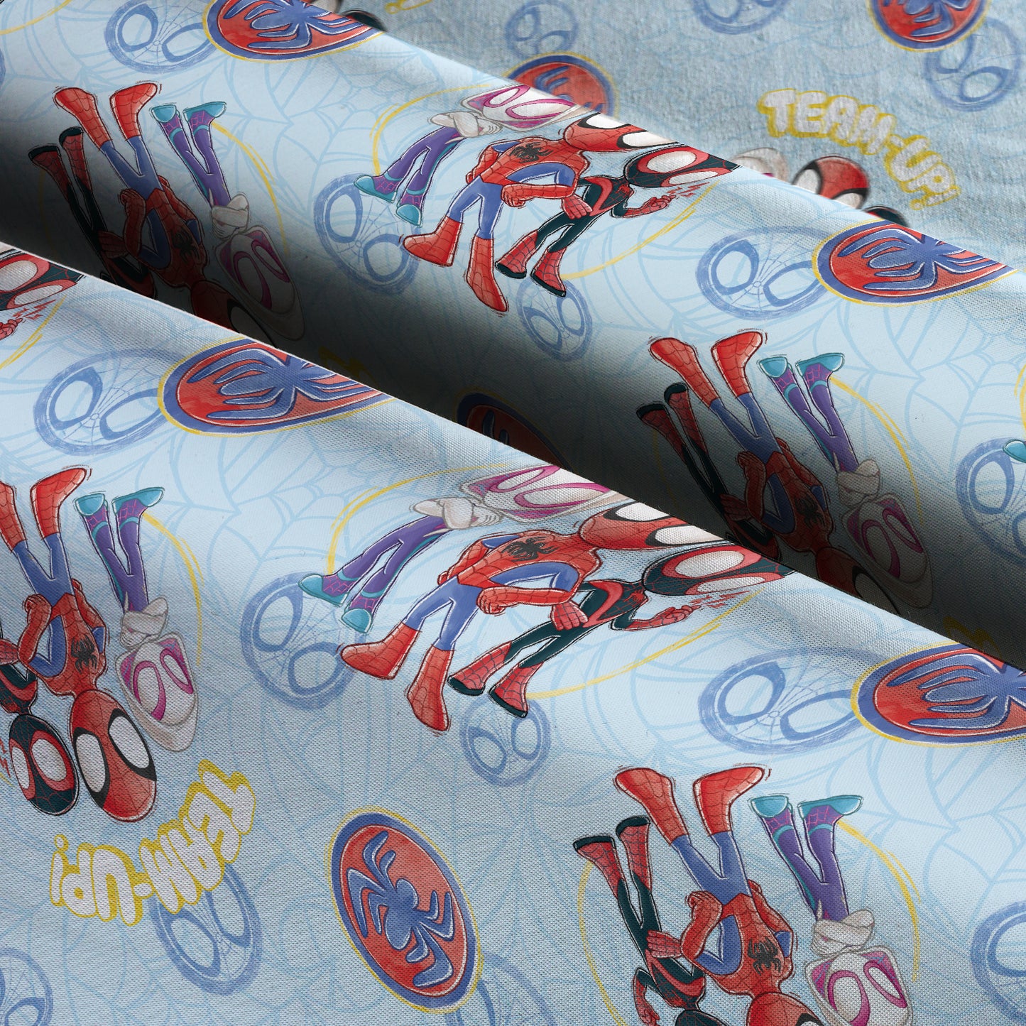 Marvel's Spidey and His Amazing Friends Team Up Fabric