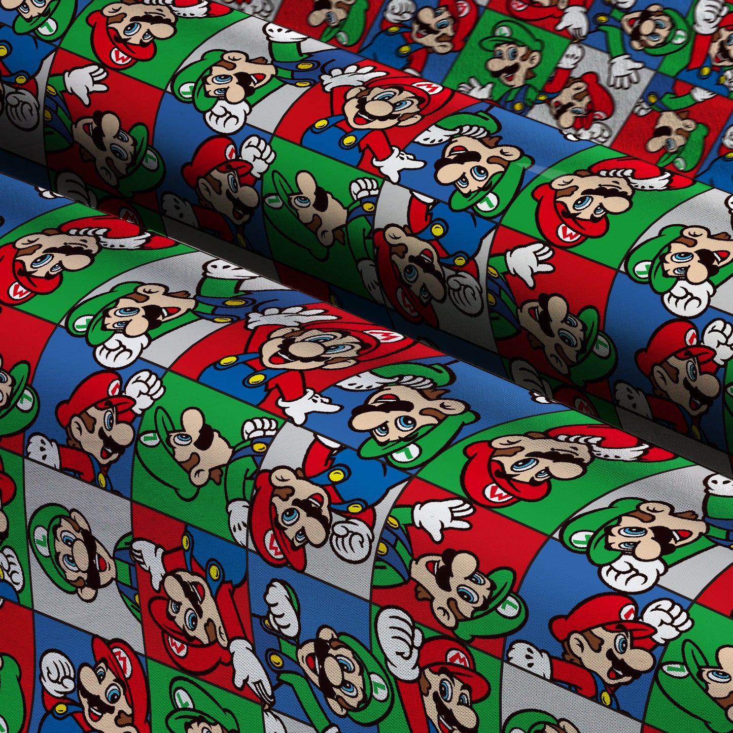 Nintendo Mario Bros. Character Fabric